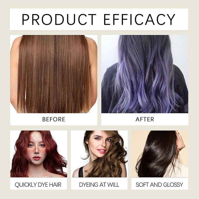 200ml Hair Dye Shampoo Quick C - đánh giá và giá Hair Spray Color