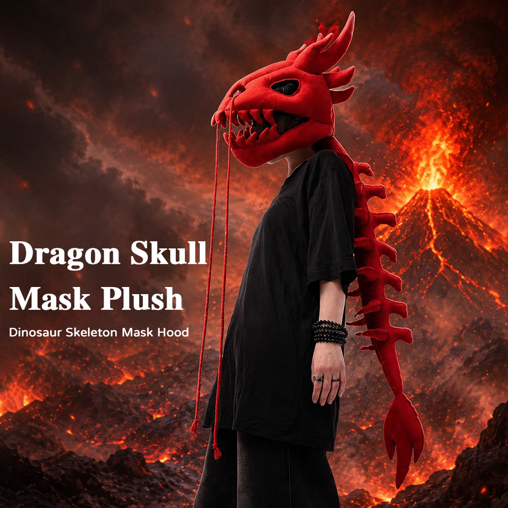 Dinosaur Skeleton Plush Headge - đánh giá và giá Easy Cosplay Prop
