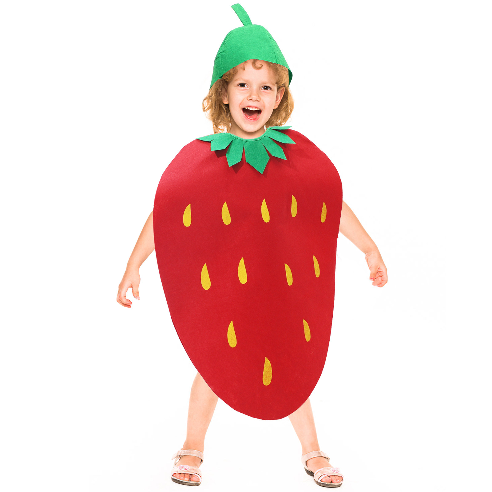 1Pcs Strawberry Fruit Costume  - đánh giá và giá Easy Cosplay Prop