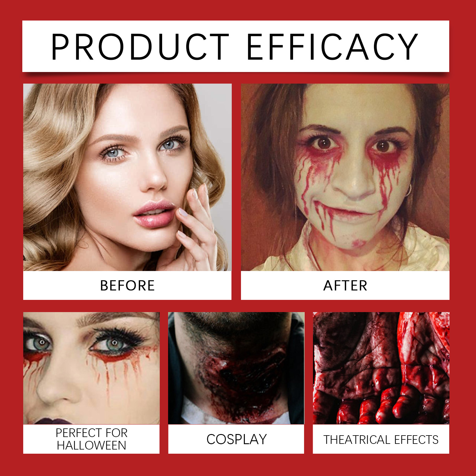 Professional Halloween Fake Bl - đánh giá và giá Cosplay Prop Paint