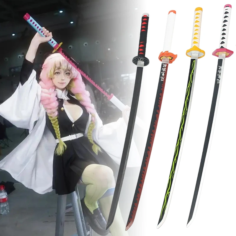 72 104cm Demon Slayer Katana T - đánh giá và giá Cosplay Prop Dagger