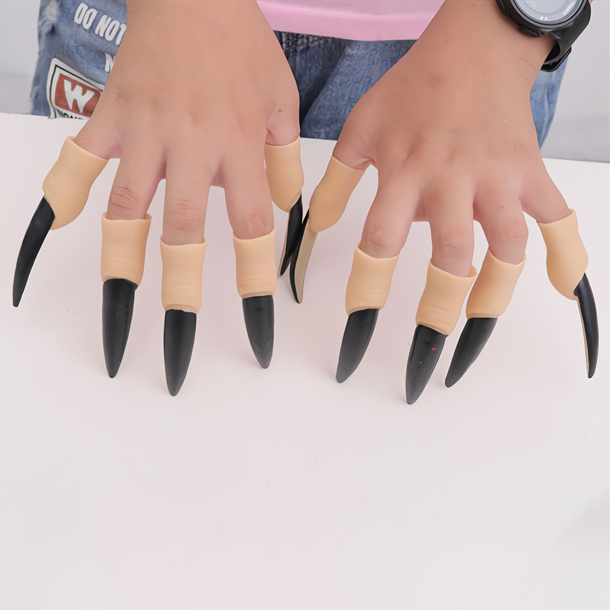 20Pcs Halloween Nails Props Ru - đánh giá và giá Easy Cosplay Prop