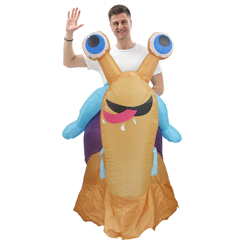 Riding Snail Inflatable Costum - đánh giá và giá Cosplay Prop