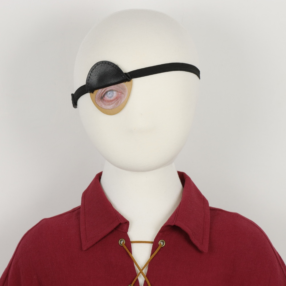 Black PU Leather Pirate Eyepat - đánh giá và giá Cosplay Prop